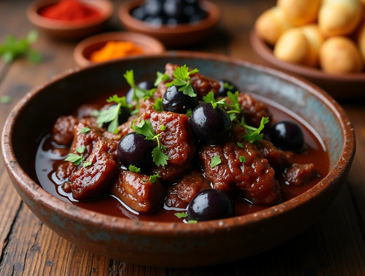 Tender Beef with Plums: A Sweet and Spiced Beef Stew Recipe for Cozy Evenings